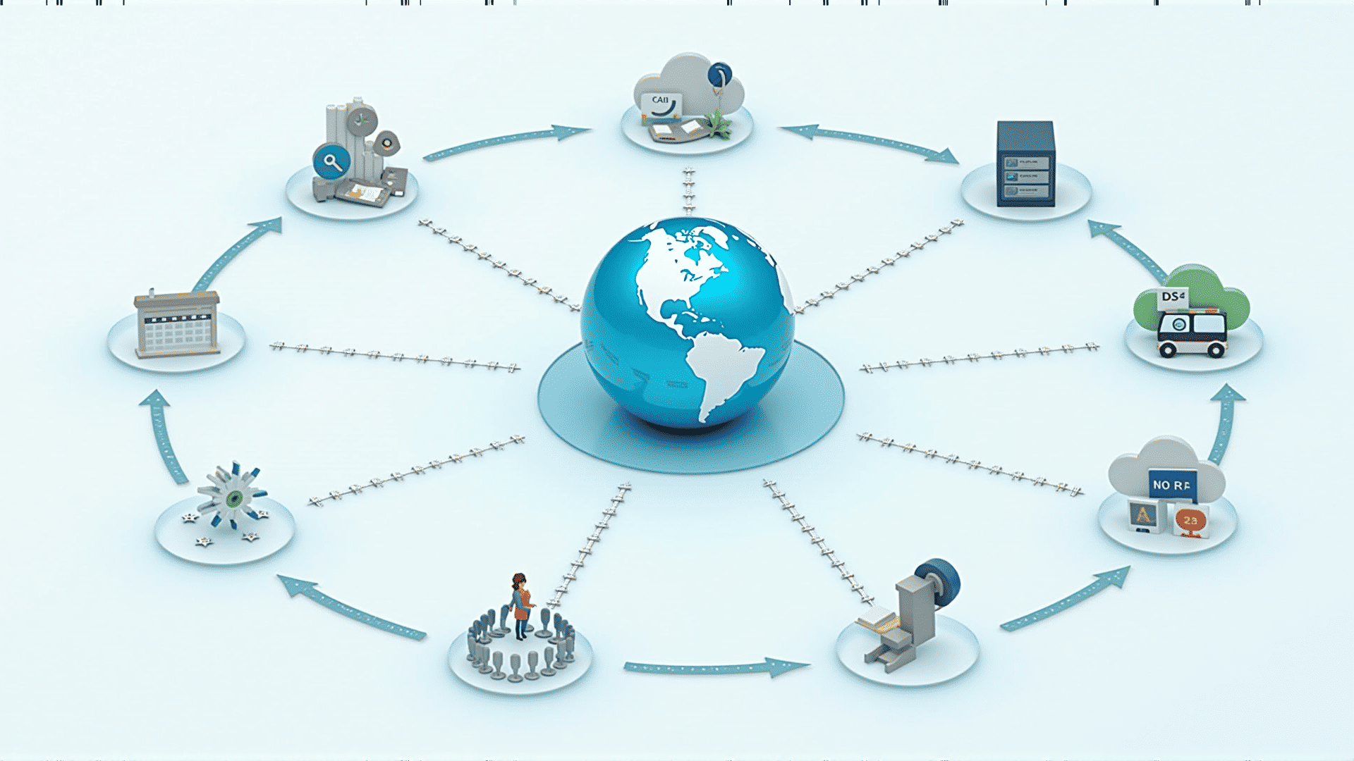 Business tool integration diagram